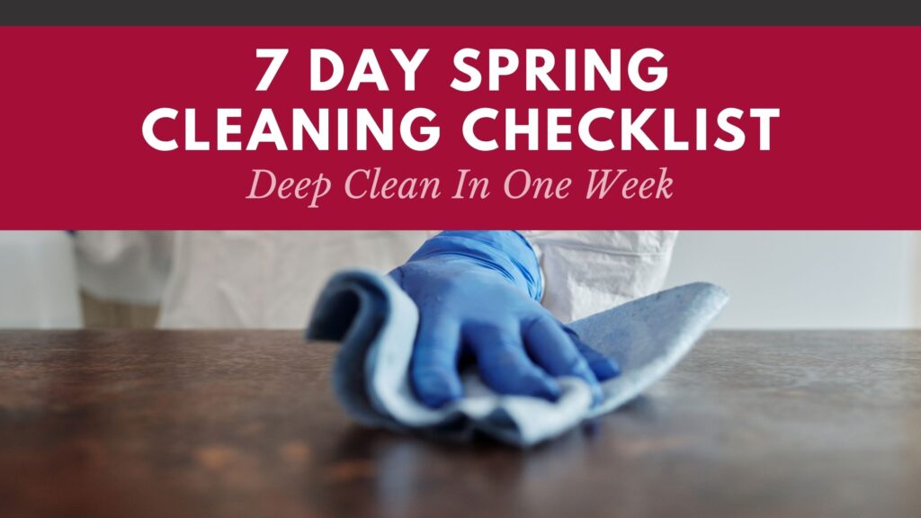 Spring Cleaning Checklist