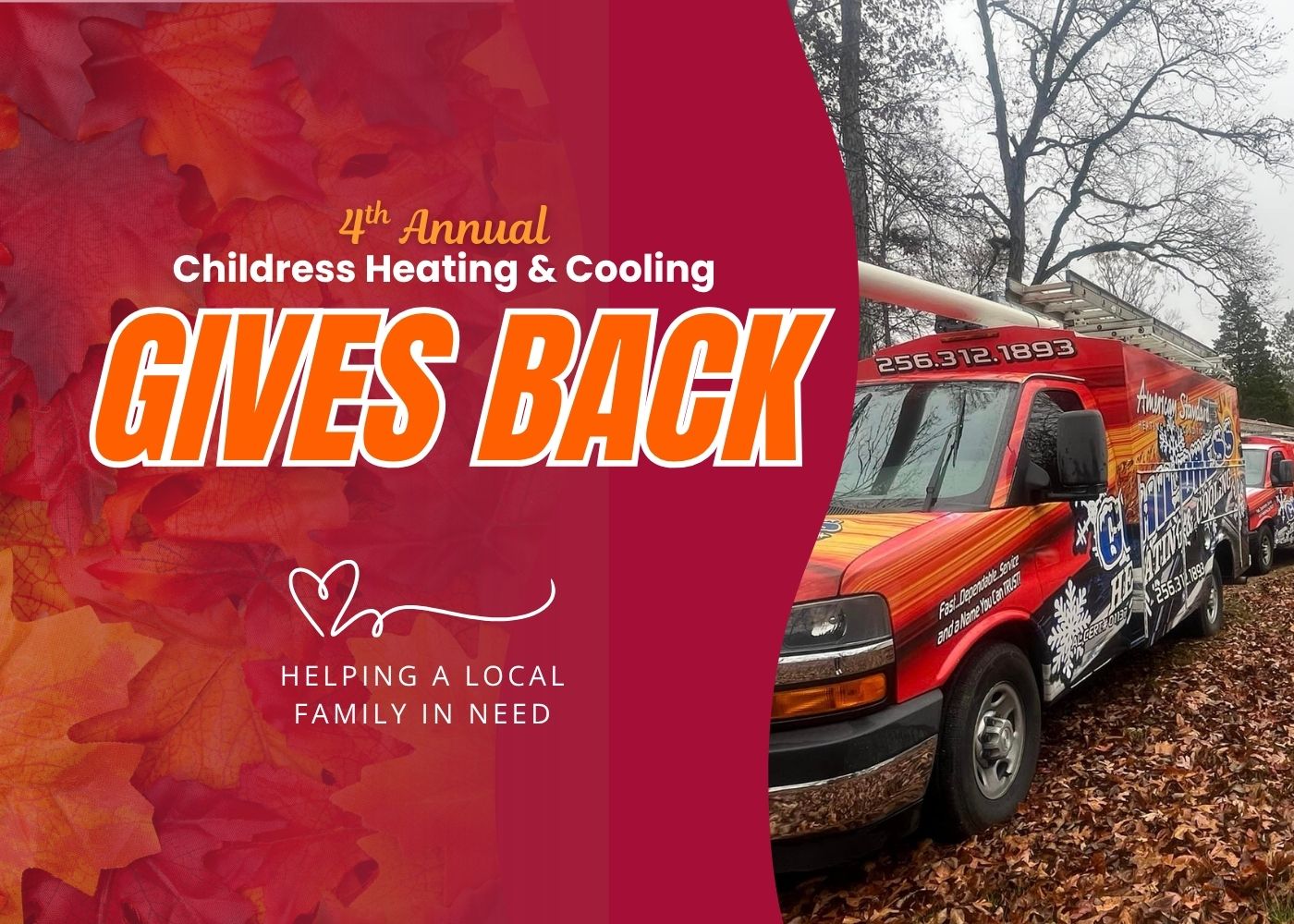 Childress 2026 Gives Back HVAC Giveaway